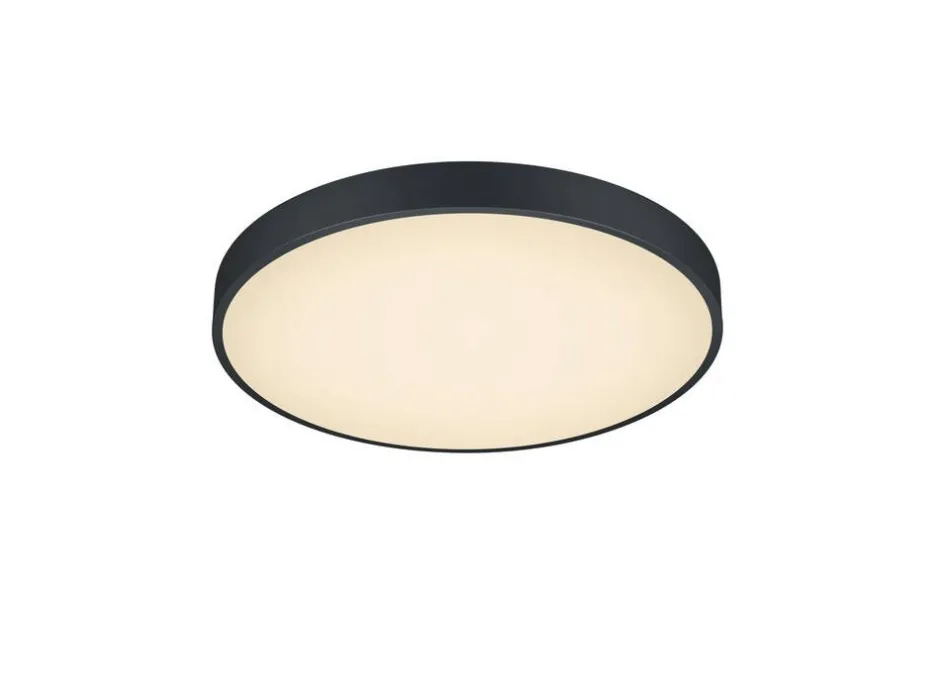 Trio Lighting Sisustusvalaisimet*LED kattovalaisin Waco 49 cm mattamusta