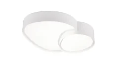 Trio Lighting Sisustusvalaisimet*LED kattovalaisin Rise 43 cm mattavalkoinen