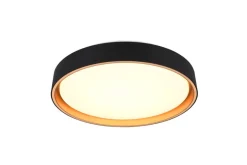 Trio Lighting Sisustusvalaisimet*LED kattovalaisin Felis 40 cm musta/kulta