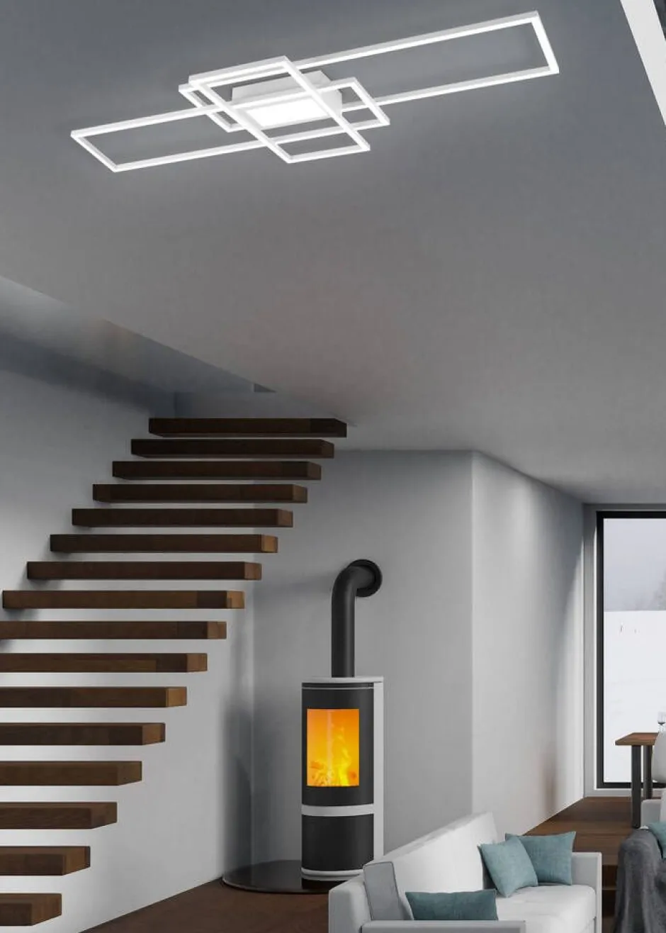 Trio Lighting Sisustusvalaisimet*LED kattovalaisin Irvine mattavalkoinen