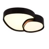 Trio Lighting Sisustusvalaisimet*LED kattovalaisin Rise 43 cm mattamusta