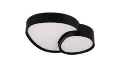 Trio Lighting Sisustusvalaisimet*LED kattovalaisin Rise 43 cm mattamusta