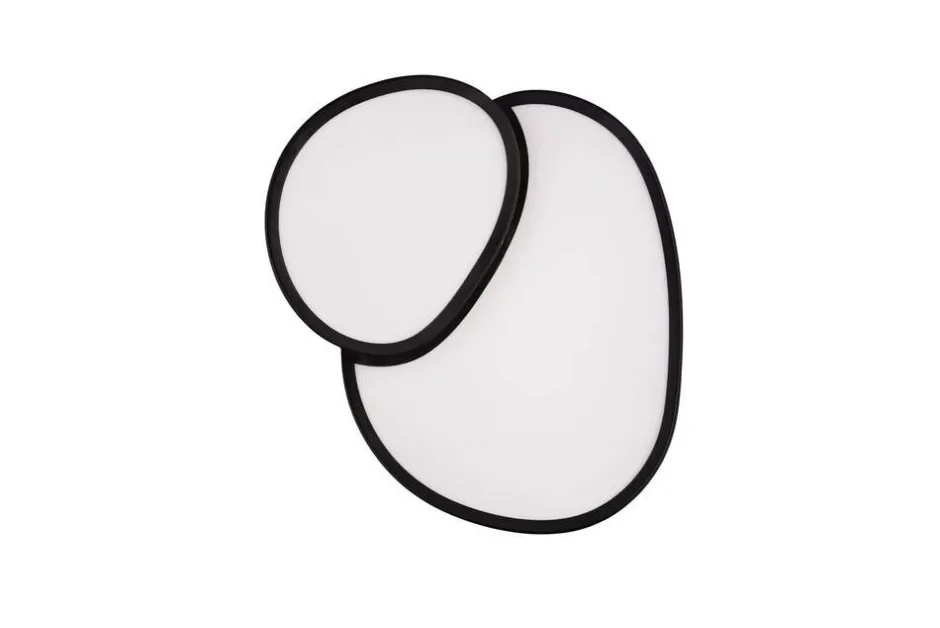 Trio Lighting Sisustusvalaisimet*LED kattovalaisin Rise 43 cm mattamusta