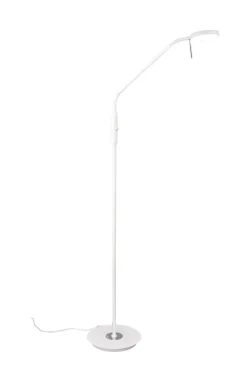 Trio Lighting Sisustusvalaisimet*LED lattiavalaisin Monza mattavalkoinen