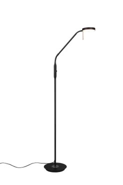 Trio Lighting Sisustusvalaisimet*LED lattiavalaisin Monza mattamusta