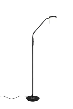 Trio Lighting Sisustusvalaisimet*LED lattiavalaisin Monza mattamusta