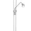 Trio Lighting Sisustusvalaisimet*LED lattiavalaisin Arizona uplighter harjattu