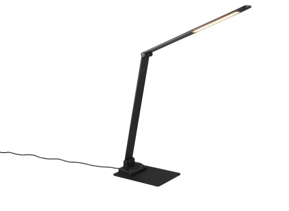 Trio Lighting Sisustusvalaisimet*LED pöytävalaisin Travis mattamusta