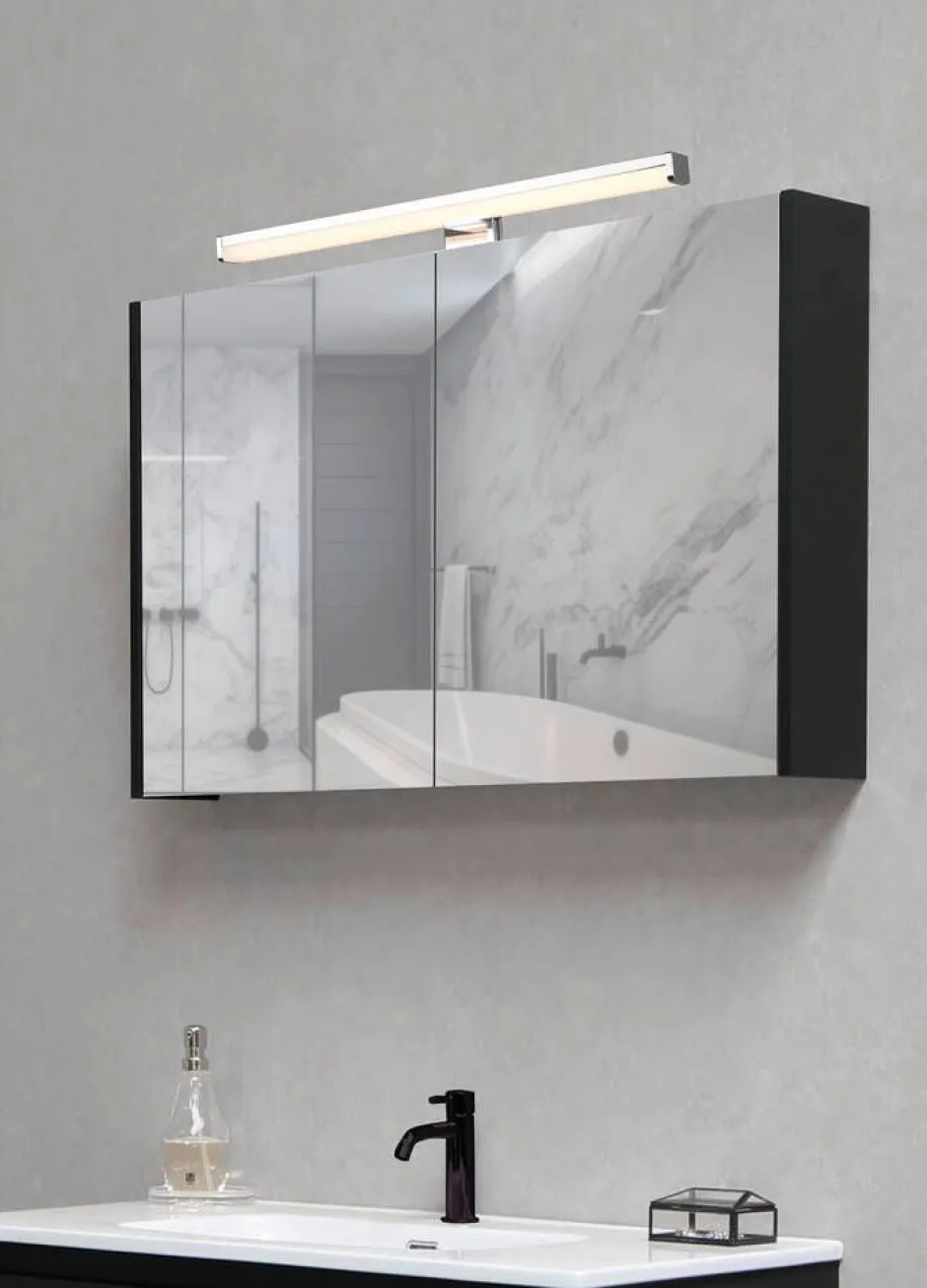 Trio Lighting Sisustusvalaisimet*LED seinävalaisin Lino H2O 40 cm kromi