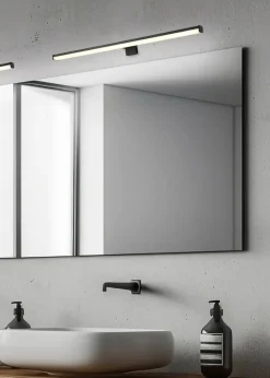 Trio Lighting Sisustusvalaisimet*LED seinävalaisin Lino H2O 60 cm mattamusta