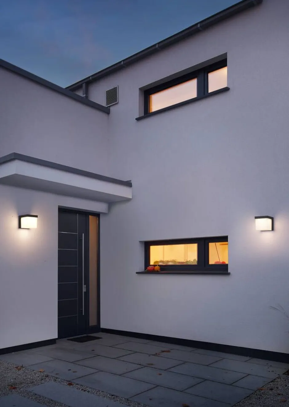 Trio Lighting Ulkovalaisimet*LED seinävalaisin Yangtze antrasiitti