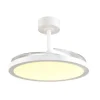 Trio Lighting Sisustusvalaisimet*LED tuuletinkattovalaisin Kasfjord mattavalkoi