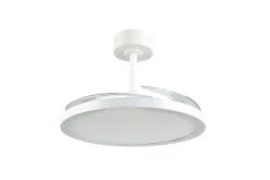 Trio Lighting Sisustusvalaisimet*LED tuuletinkattovalaisin Kasfjord mattavalkoi