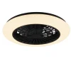 Trio Lighting Sisustusvalaisimet*LED tuuletinkattovalaisin Stralsund mattamusta