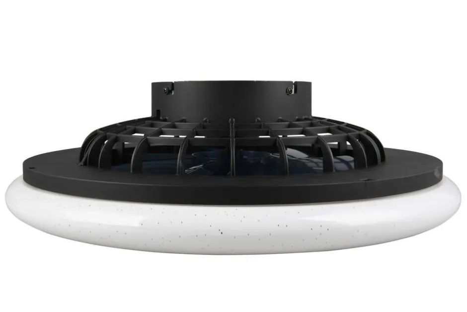 Trio Lighting Sisustusvalaisimet*LED tuuletinkattovalaisin Stralsund mattamusta