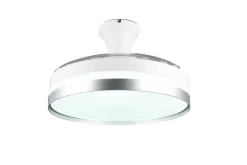 Trio Lighting Sisustusvalaisimet*LED tuuletinkattovalaisin Lindberg titaani sta