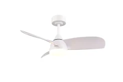 Trio Lighting Sisustusvalaisimet*LED tuuletinkattovalaisin Helsinki mattavalkoi