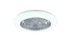 Trio Lighting Sisustusvalaisimet*LED tuuletinkattovalaisin Stralsund harmaa sta