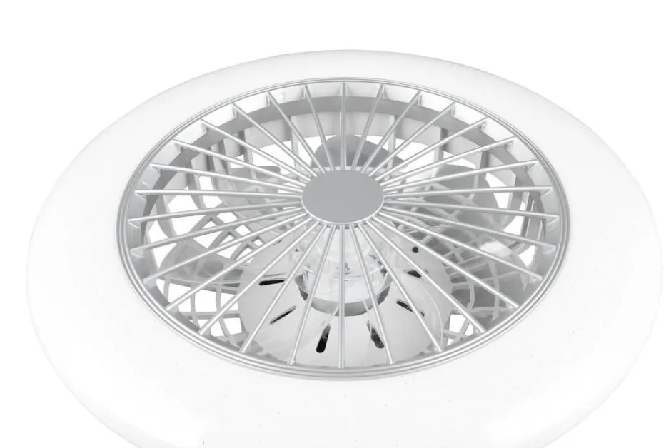 Trio Lighting Sisustusvalaisimet*LED tuuletinkattovalaisin Stralsund harmaa sta