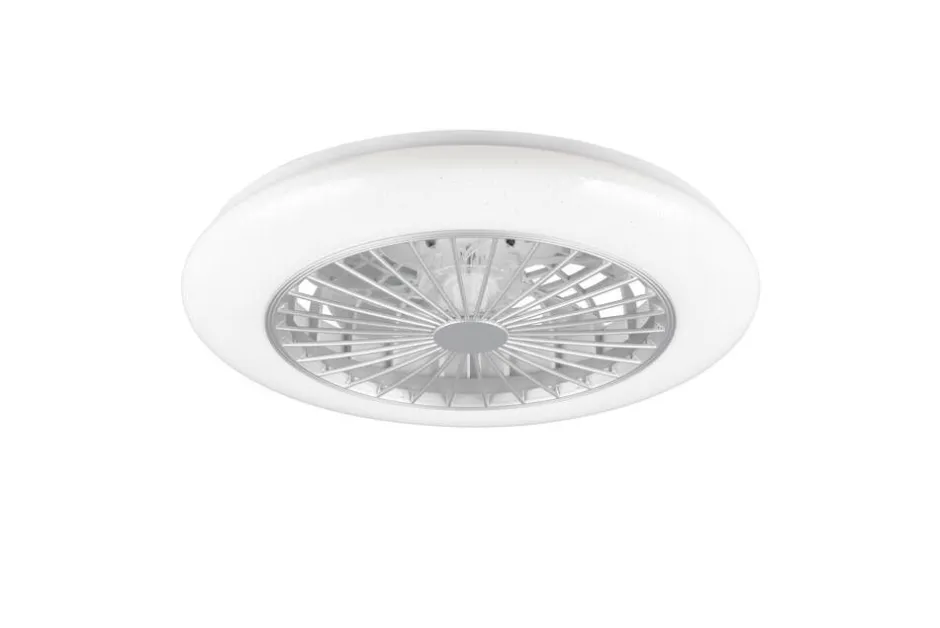 Trio Lighting Sisustusvalaisimet*LED tuuletinkattovalaisin Stralsund harmaa sta