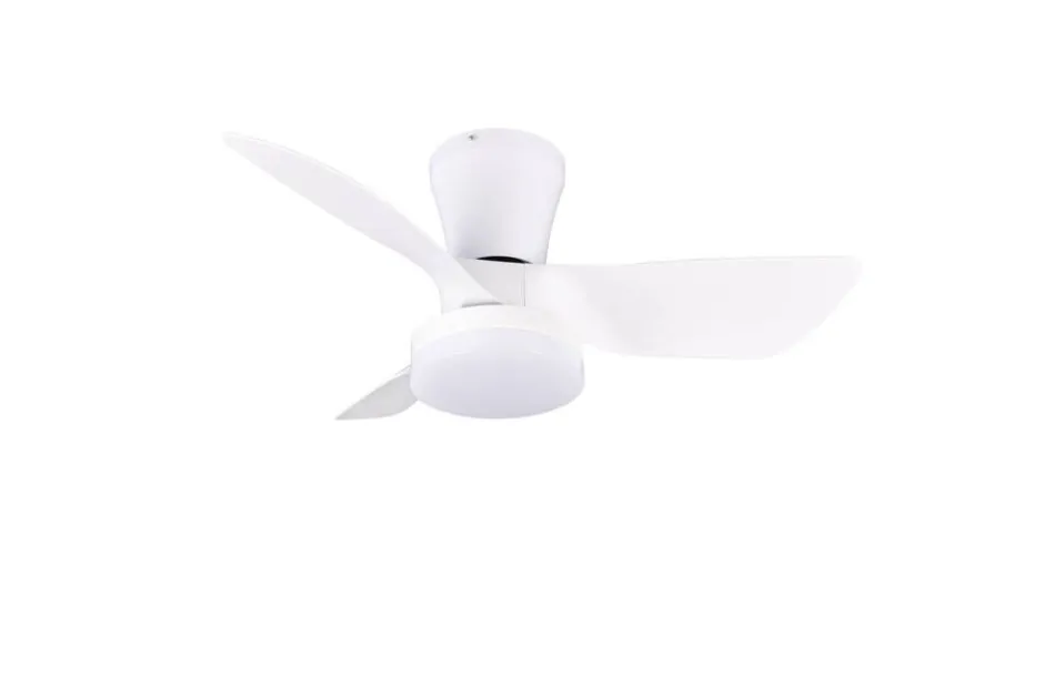 Trio Lighting Sisustusvalaisimet*LED tuuletinkattovalaisin Randers mattavalkoin