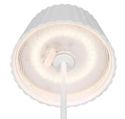 Trio Lighting Sisustusvalaisimet*LED ulkolattiavalaisin Suarez mattavalkoinen l