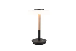 Trio Lighting Sisustusvalaisimet*pöytävalaisin Celeste LED mattamusta/valkoinen