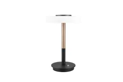 Trio Lighting Sisustusvalaisimet*pöytävalaisin Celeste LED mattamusta/valkoinen