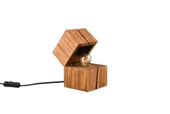 Trio Lighting Sisustusvalaisimet*pöytävalaisin Treasure E14 (sis.) puu