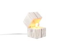 Trio Lighting Sisustusvalaisimet*pöytävalaisin Treasure E14 (sis.) valkoinen