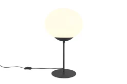 Trio Lighting Sisustusvalaisimet*pöytävalaisin Fomento E27 mattamusta/valkoinen
