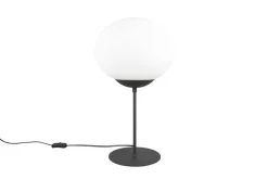 Trio Lighting Sisustusvalaisimet*pöytävalaisin Fomento E27 mattamusta/valkoinen
