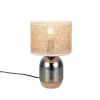 Trio Lighting Sisustusvalaisimet*pöytävalaisin Tara 33 cm E27 beige/kromattu