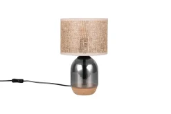 Trio Lighting Sisustusvalaisimet*pöytävalaisin Tara 33 cm E27 beige/kromattu