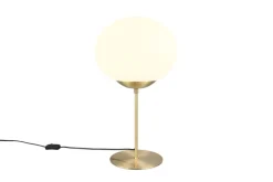 Trio Lighting Sisustusvalaisimet*pöytävalaisin Fomento E27 mattamessinki/valkoi
