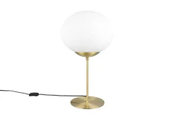Trio Lighting Sisustusvalaisimet*pöytävalaisin Fomento E27 mattamessinki/valkoi
