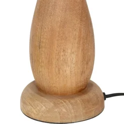 Trio Lighting Sisustusvalaisimet*pöytävalaisin Toba E27 puu/beige