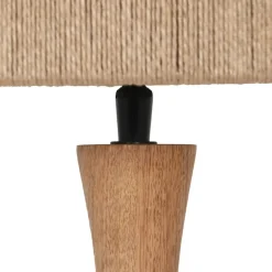Trio Lighting Sisustusvalaisimet*pöytävalaisin Toba E27 puu/beige