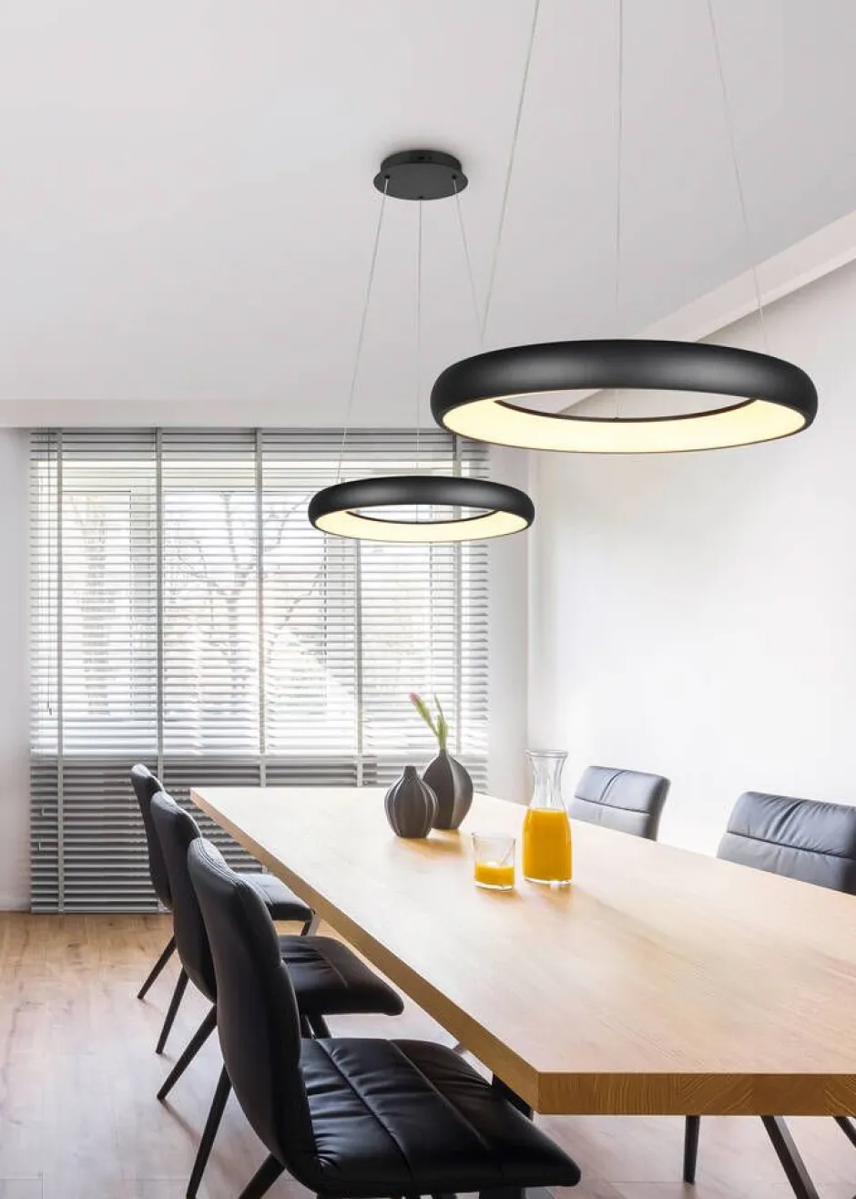 Trio Lighting Sisustusvalaisimet*riippuvalaisin Cardona LED 62 cm mattamusta