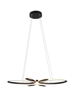 Trio Lighting Sisustusvalaisimet*riippuvalaisin Fly LED mattamusta