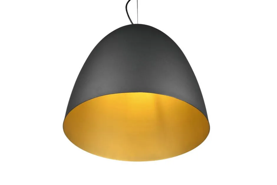 Trio Lighting Sisustusvalaisimet*riippuvalaisin Tilda 40 cm E27 mattamusta/kult