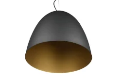 Trio Lighting Sisustusvalaisimet*riippuvalaisin Tilda 40 cm E27 mattamusta/kult