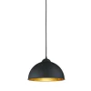 Trio Lighting Sisustusvalaisimet*riippuvalaisin Jimmy E27 musta/kultainen