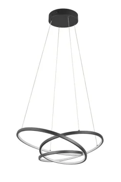 Trio Lighting Sisustusvalaisimet*riippuvalaisin Darvin LED 64 cm mattamusta