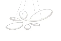Trio Lighting Sisustusvalaisimet*riippuvalaisin Fly LED mattavalkoinen 4000K