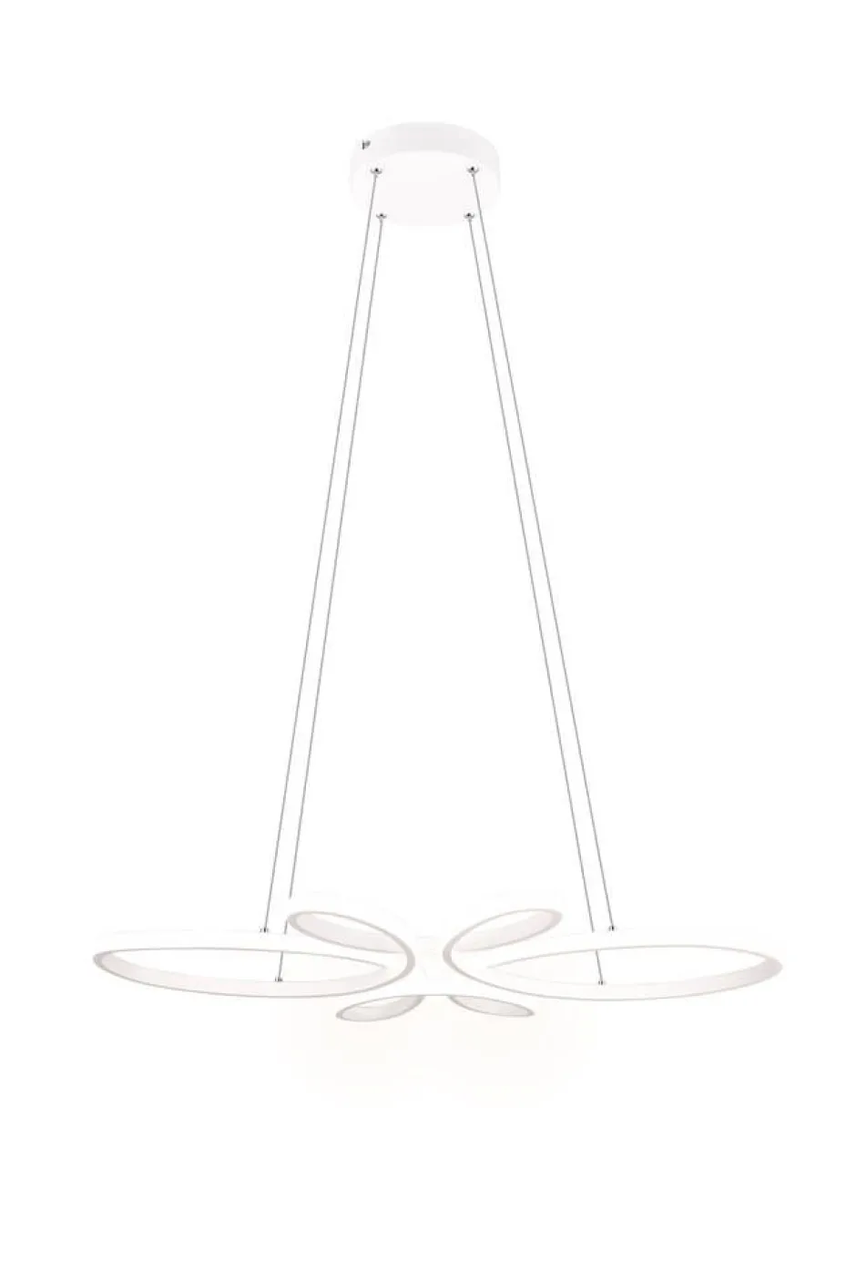 Trio Lighting Sisustusvalaisimet*riippuvalaisin Fly LED mattavalkoinen 4000K