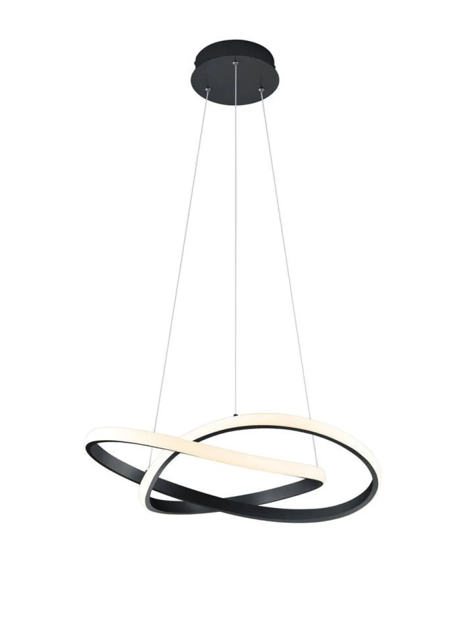 Trio Lighting Sisustusvalaisimet*riippuvalaisin Course mattamusta