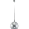 Trio Lighting Sisustusvalaisimet*riippuvalaisin Dino E27 harjattu teräs