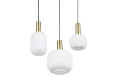Trio Lighting Sisustusvalaisimet*riippuvalaisin Diva 3-os E27 mattamessinki/val