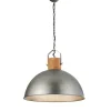 Trio Lighting Sisustusvalaisimet*riippuvalaisin Delhi E27 antiikkiteräs